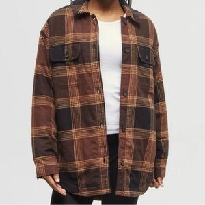 Kapok Flannel Insulated Jacket